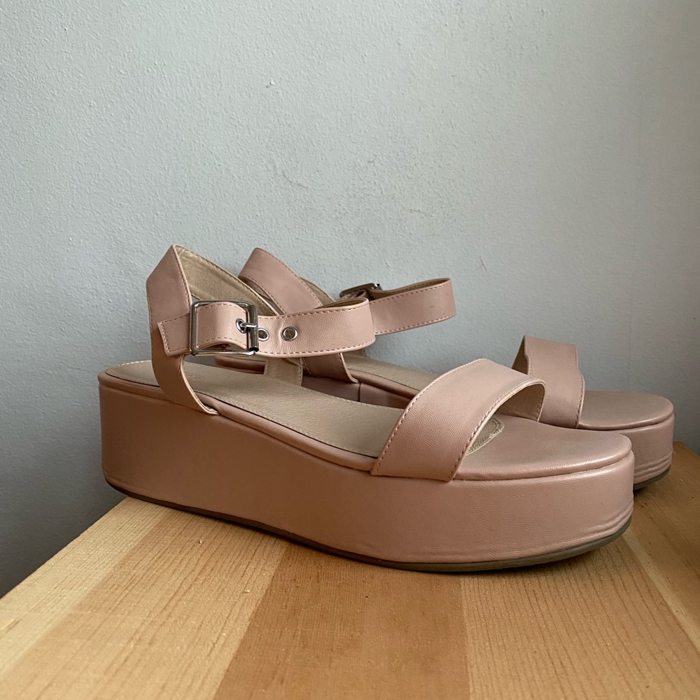 ASOS Pink Platform Sandals
